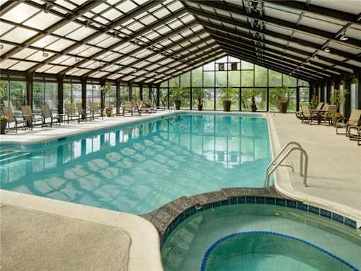 Year round Hot tub at Brookdale on the Park, Naperville, IL, 60563