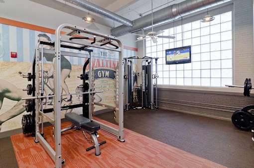 Ovaltine Court's fitness center