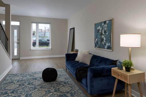 Townhouse living room