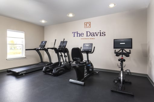 the gym at the davis