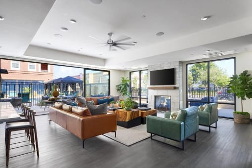 Community Clubhouse at Citron Apartment Homes, California, 92506