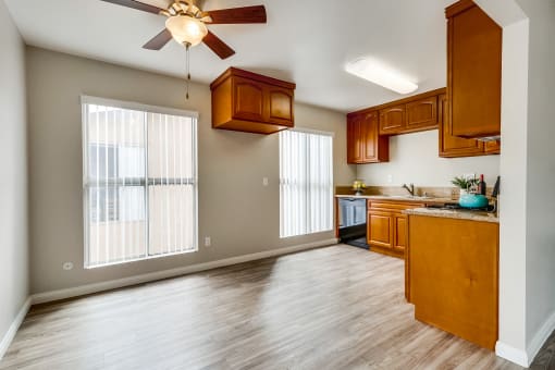 Open Concept Layouts At Le Mar Apartments in Fullerton, CA.