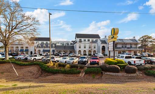 parking lot with cars at Eastover Commons Residential, Jackson, MS 39216  