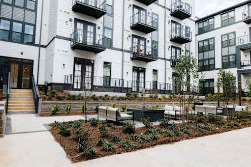 modern apartment complex at Eastover Commons Residential, Jackson, MS 39216  