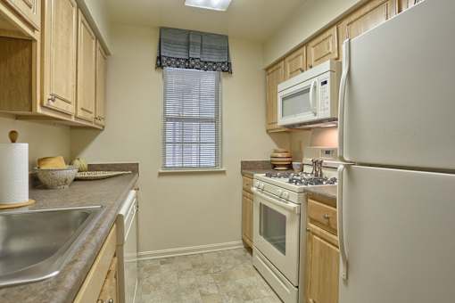 galley style kitchen