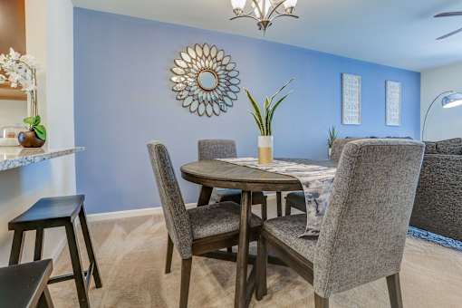 Sage dining area