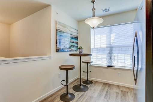 Sage breakfast nook