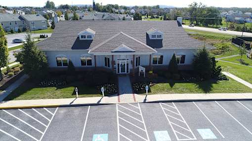aerial view of clubhouse