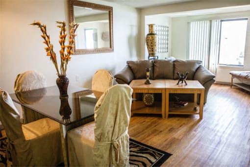 Living Room at 8330 On the River, Michigan