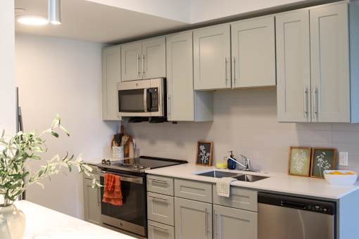 Kitchen Space at 20 Stephenson Aman at Clarendon Hill, Somerville