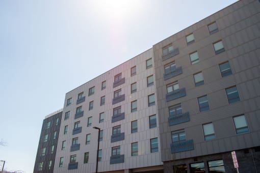 Outside View Of Building at The Loop at Mattapan Station, Boston, Massachusetts