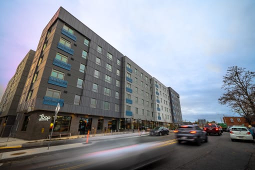 Building Exterior View at The Loop at Mattapan Station, Boston