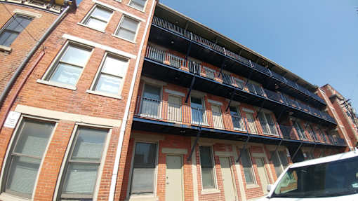 our apartment is on the top floor of this building