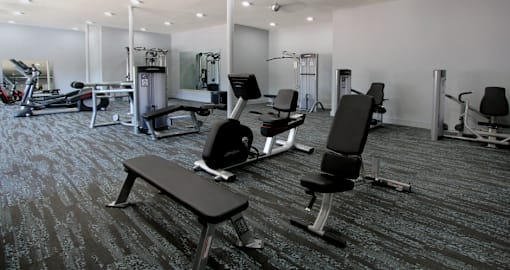 Apartments near Wesleyan University in Lincoln Nebraska with a huge 24-hour fitness center