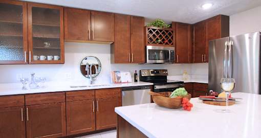 Upgraded Stainless Steel Appliances