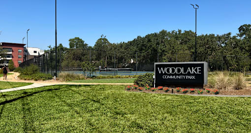 Woodlake Community Park near Woodlake Oaks Apartments, Houston Texas