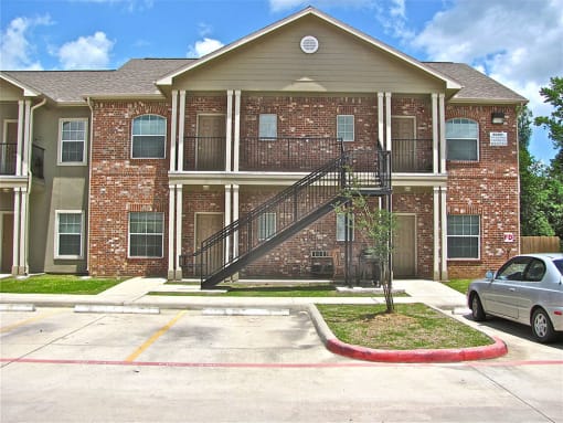 our apartments offer a parking lot