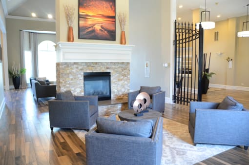 Clubhouse at Remington Apartment Homes, Romeoville, Illinois