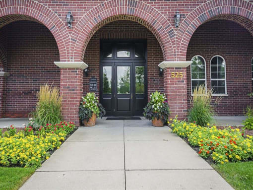 Leasing Center Entrance at Remington Apartment Homes, Romeoville, 60446