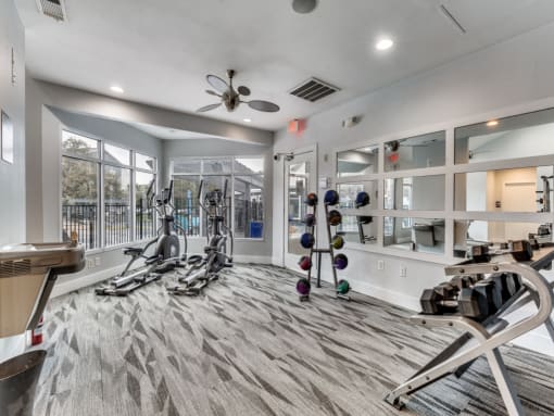 State-Of-The-Art Gym And Spin Studio at Vibe on Riverside, Texas