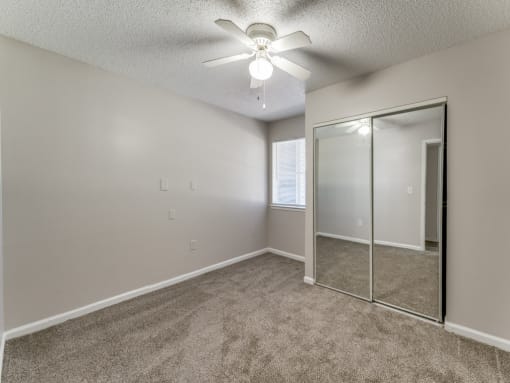 Unfurnished bedroom at Vibe on Riverside, Austin, TX