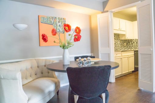 Elegant Dining Space at The Entro at Midtown, Texas, 75230
