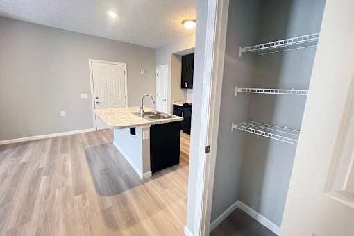 Functional Kitchen at Hebron Station Apartments, Hebron, KY