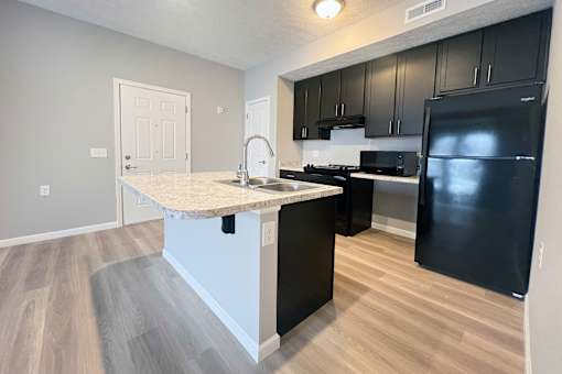 Kitchen Space at Hebron Station Apartments, Hebron