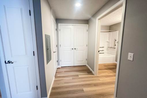 Interior Hallway at Hebron Station Apartments, Hebron