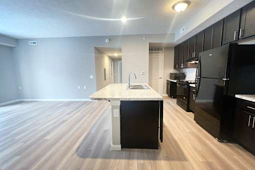 Residential Kitchen at Hebron Station Apartments, Hebron