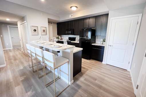 Refrigerator And Kitchen Appliances at Hebron Station Apartments, Hebron