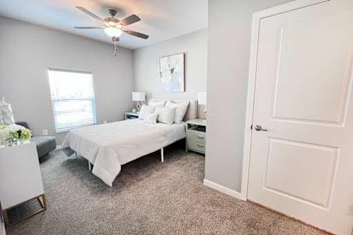 Spacious Bedroom at Hebron Station Apartments, Hebron, KY, 41048