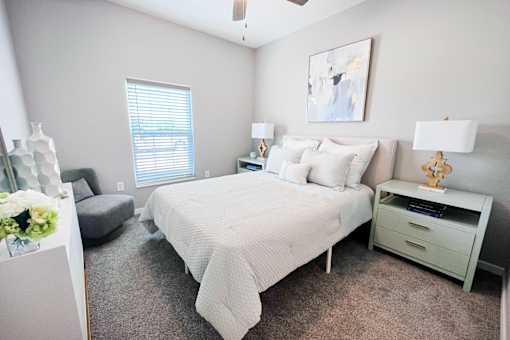 Bedroom With Adequate Storage at Hebron Station Apartments, Hebron, 41048