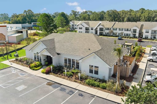 Drone View at Baldwin Farms Apartments, Robertsdale, Alabama