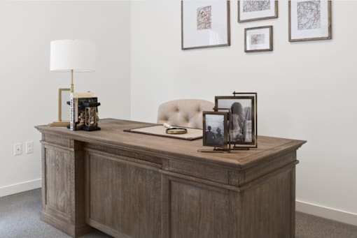 Work Space at M Apartments, Spokane
