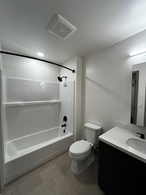 1060 Bishop one bedroom shower