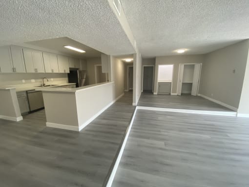 11858 Goshen Ave Unit 207 kitchen and living area