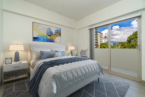 Kanekapolei Collection Bedroom with decor