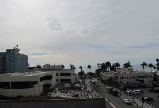 Mayfair Residences apartment view of Santa Monica