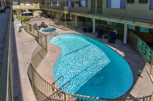 University Commons pool