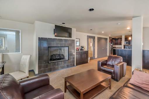 Courtside Apartments clubhouse