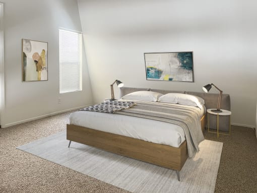 Bedroom Staged