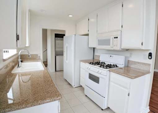 Carmelina Lofts unit 201 kitchen