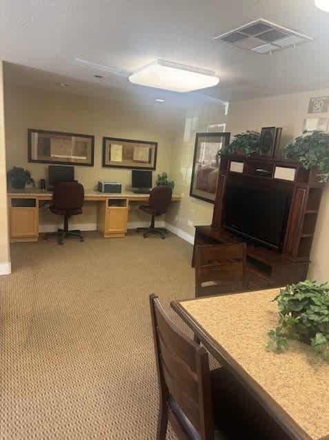 Clinton Family community room