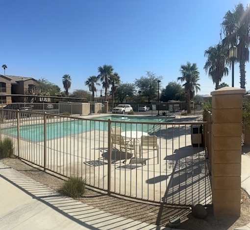 Clinton Family pool area