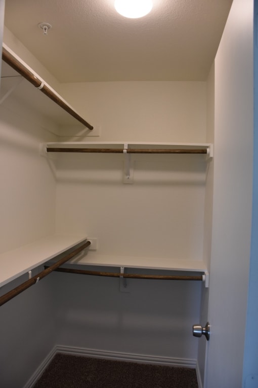 Hampton Court Apartments spacious closet