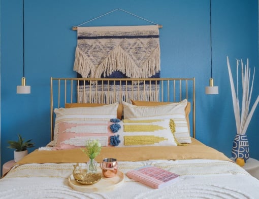cypress village bedroom with bed