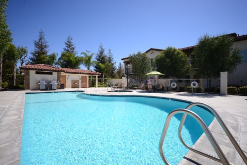 Parkside Villas pool entrance