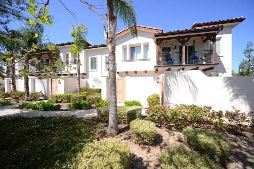Parkside Villas exterior planter