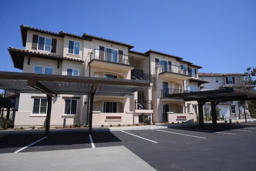 Yolo Apartments Building Exterior and Parking